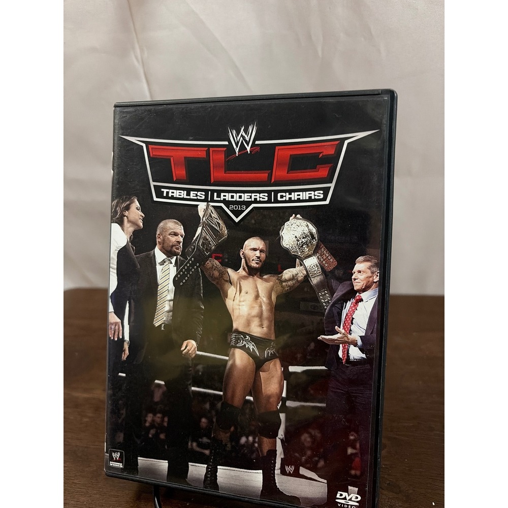 WWE TLC Tables Ladders Chairs 2013 DVD Randy Orton vs John Cena Excellent